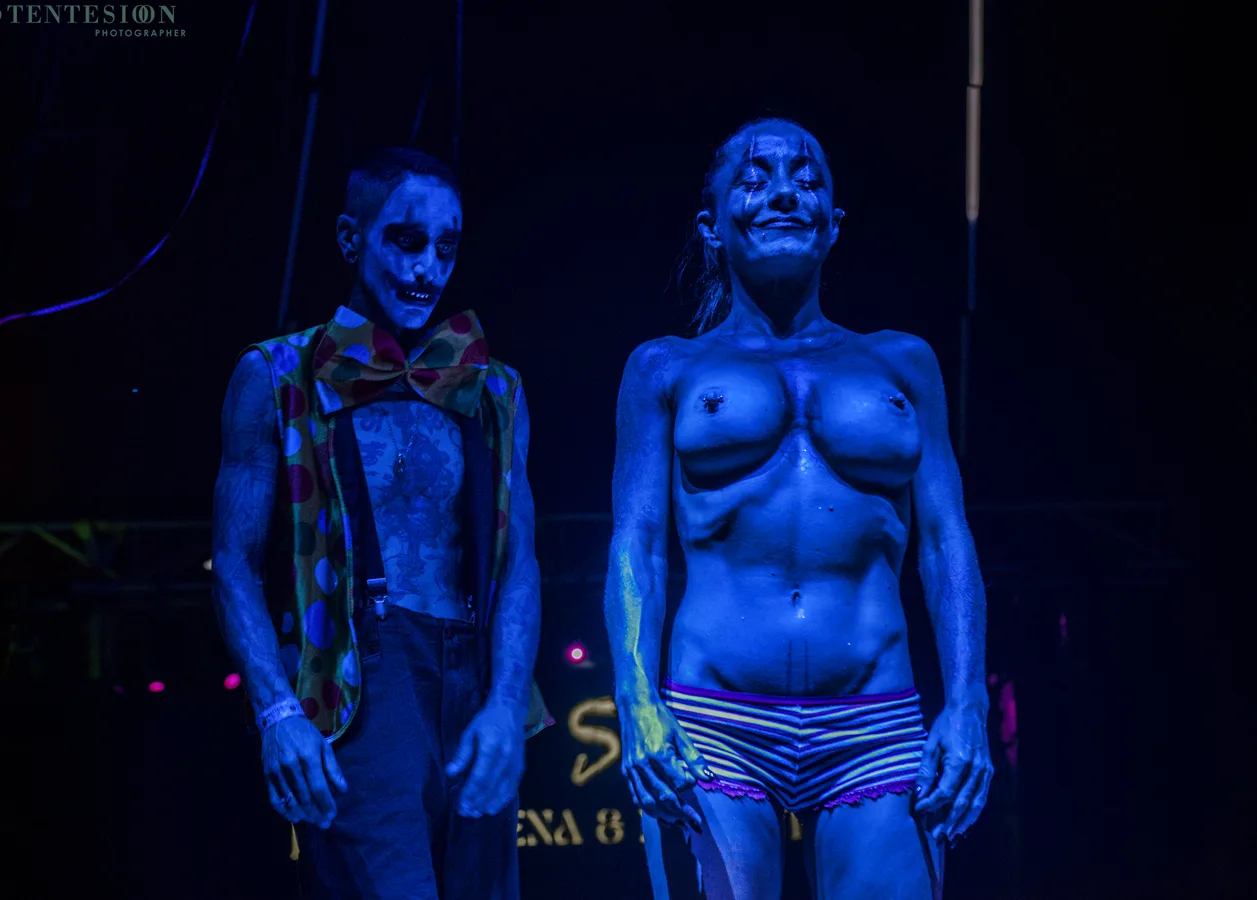 Jordi Lucena performing at Sanctuary BDSM Festival 2025